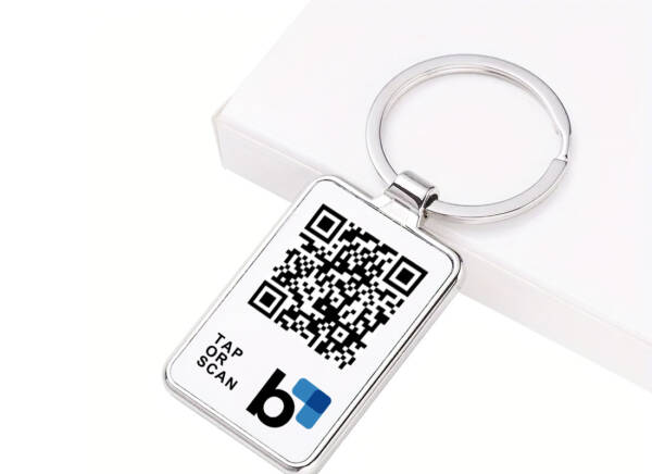 Μεταλλικό Μπρελόκ με QR